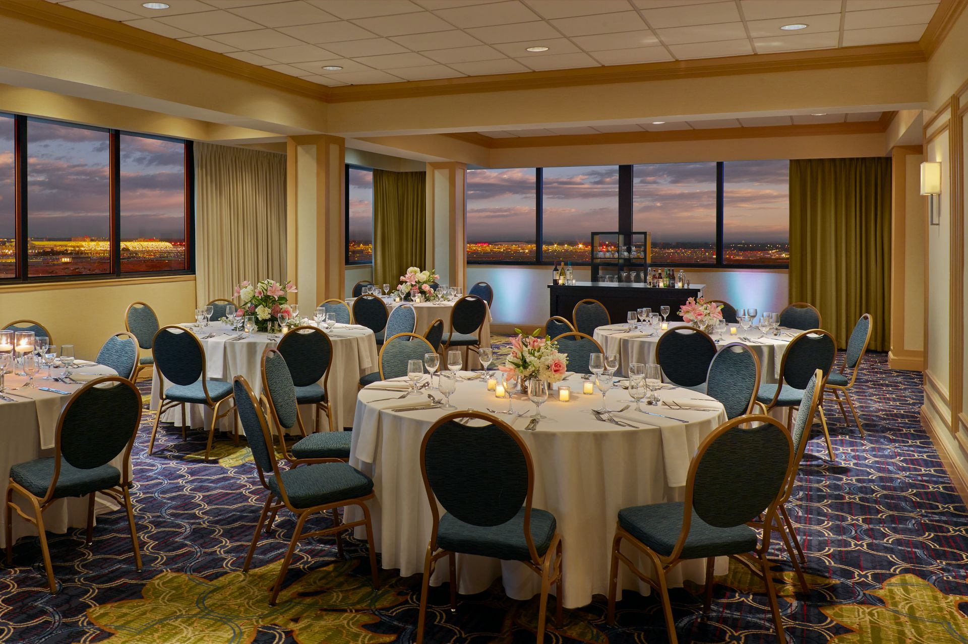 The Grand Ballroom prepared for the Legacy Awards